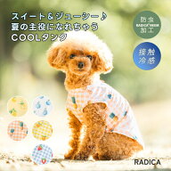 【予約4月16日順次発送】【新作早割20％オフ】【まとめ買い最大15％OFF】RADICA ラディカ 犬 花柄 タンク…