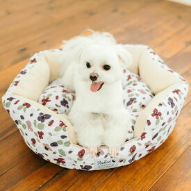 【まとめ買い対象】【均一SALE】犬 小型犬 犬用 猫 猫用 ベッド カドラー 手洗いOK 洗える ペットベッド クッション ソファー プレサーモC-25 手洗い 交換OK/返品不可キルトラウンドベッド　SML