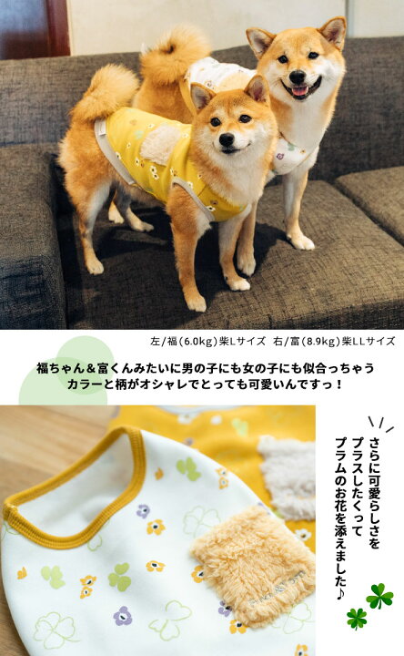 楽天市場 犬 小型犬 犬用 犬服 ウェア ドッグウエア プレサーモc31 犬の服 総柄 服 福富 交換 返品不可 メール便可 クローバー 裏ボア タンク 犬の服 Radica ラディカ