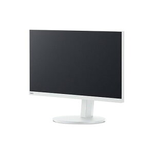 NEC LCD-AS224F 21.5型3辺狭額縁VAワイド液晶ディスプレイ(白色)/DisplayPort、HDMI、ステレオミニジャック/ホワイト/スピーカ/〔5年保証〕