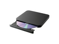 アイ・オー・データ 保存ソフト付きポータブルDVDドライブ ブラック DVRP-US8SK/H