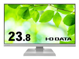 アイ・オー・データ機器 ワイド液晶ディスプレイ 23.8型/1920×1080/アナログRGB、HDMI/ホワイト/スピーカー：あり/よりサステナブルなディスプレイへ/「5年保証」3辺フレームレス LCD-A241DW