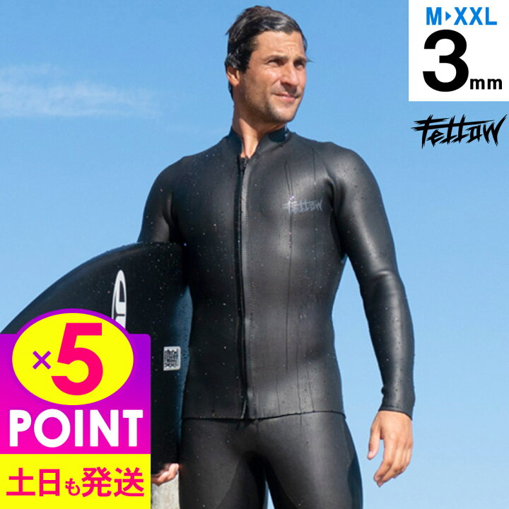 楽天市場】【P5倍！9/30〜10/1】メンズ タッパー ALL3mm ウェット  