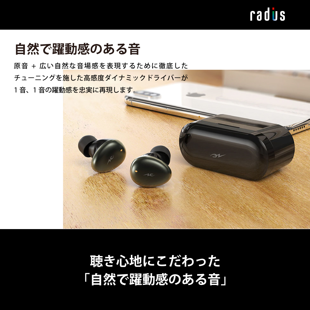 楽天市場】【ポイント10倍・送料無料】ラディウス HP-E50BT 完全 