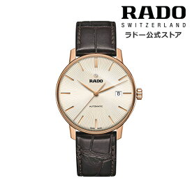 【ラドー 公式】 腕時計 RADO Coupole Classic クポール クラシック オートマティック 自動巻 37.7mm シャンパンゴールド 文字盤 ステンレススチール レザーストラップ 50m防水メンズ腕時計 高級腕時計 機械式 革ベルト ブランド 新生活 新社会人ビジネス