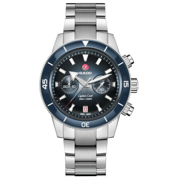 楽天市場】【ラドー 公式】 腕時計 RADO Captain Cook Chronograph  