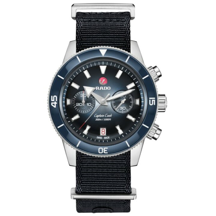 楽天市場】【ラドー 公式】 腕時計 RADO Captain Cook Chronograph  
