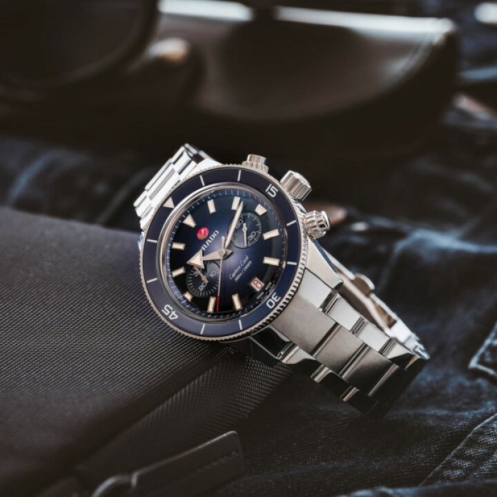 楽天市場】【ラドー 公式】 腕時計 RADO Captain Cook Chronograph  