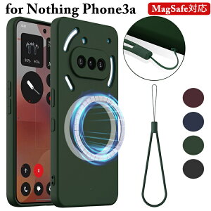 Nothing Phone 3A P[X Xgbvt MagSafe CX ibVO tH3a wʃJo[ VRP[X CX[dΉ _炩 \tg Phone 3A Jo[  ~ wh~ ^ 