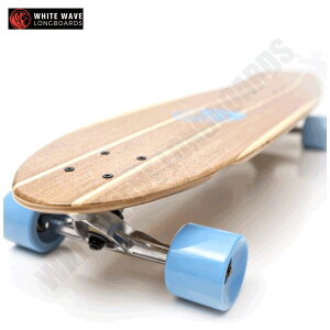�y�����O �X�P�[�g�{�[�h�zWHITE WAVE LONGBOARDS The Rocket 31.5�C���` �����X�P �R���v���[�g �z���C�g �E�F�[�u �����O�{�[�Y