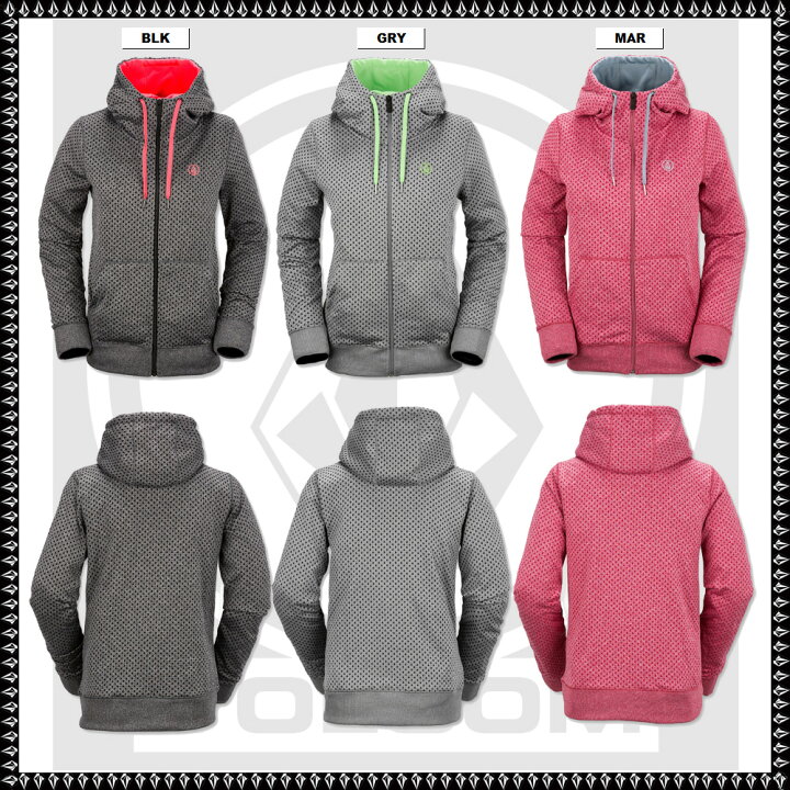 楽天市場】2016 VOLCOM ボルコム 15-16 ウェア STONE DOT FLEECE 