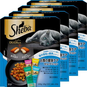 �V�[�o (Sheba) �f���I�v���X �����̌��N�P�A�Z���N�V���� ���L�p 200g(20g×10��)×4�� �L���b�g�t�[�h [�����h�{�H ��������