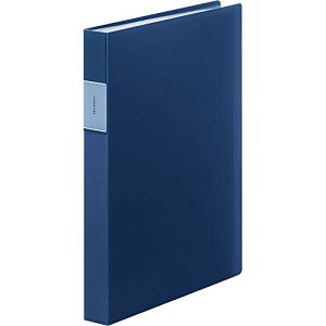 キングジム クリアファイル 透明 フェイバリッツ 60ポケット A4タテ ネイビー FV166-3T-NV 送料無料