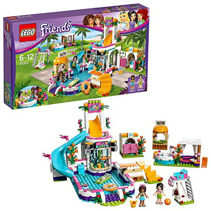 楽天市場】レゴ (LEGO) フレンズ ドキドキウォーターパーク 41313 送料 
