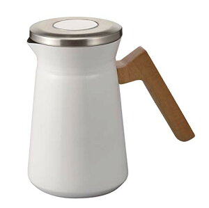 HARIO(�n���I) �X�e�����X�T�[�}���|�b�g Stainless Thermal Pot �ۑ��\�e��600ml �z���C�g S-STP ��������