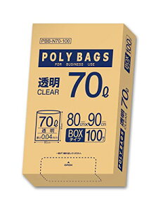 IfB ݑ 70L   80×c90cm 0.04mm 100 Ɩp  | PBB-N70-100 