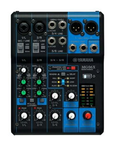 }n YAMAHA 6`l~LVOR\[ MG06X ő 2 Mic / 6 Line( 2 m+2 Xe?I 