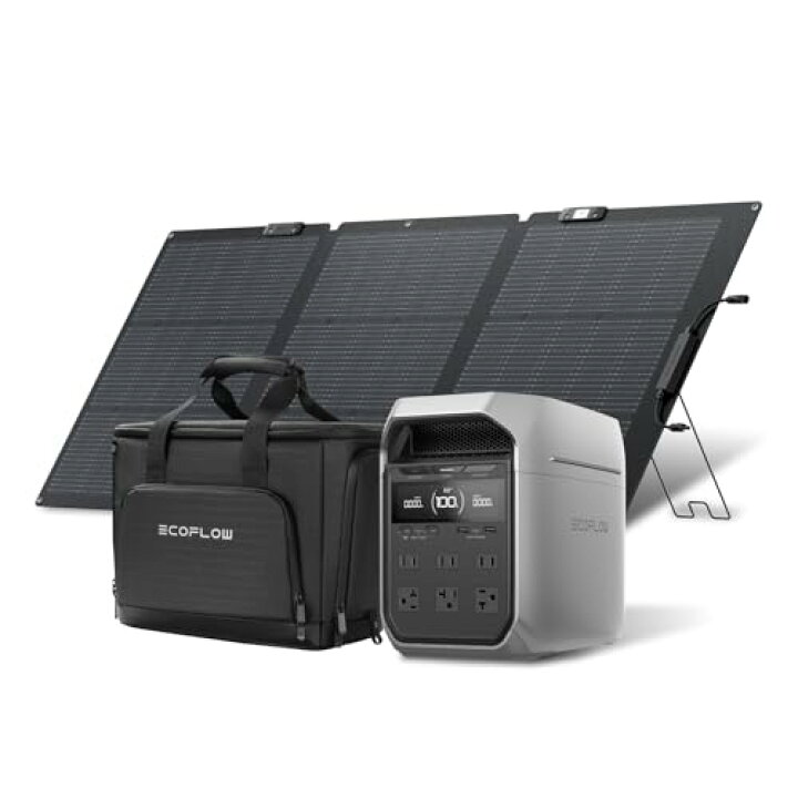 楽天市場】EcoFlow DELTA 3 Plus1024Wh ポータブル電源 と 160W 