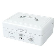 カール事務器(CARL) そとレジ 手提げ金庫 キャッシュボックス A6 ホワイト CB-8250-W 送料無料