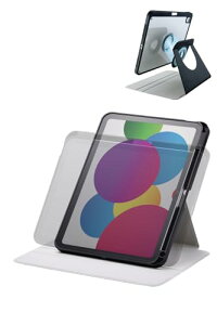 �G���R�� iPad 11�C���` (A16) 2024�N���f�� iPad 10.9�C���` 2022�N���f�� �P�[�X 360�x��] �c�u�� ��������