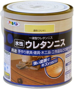 アサヒペン 水性ウレタンニス 0.7L 透明(クリヤ) 送料無料