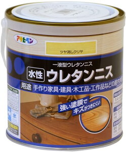 アサヒペン 水性ウレタンニス 0.7L ツヤ消しクリヤ 送料無料
