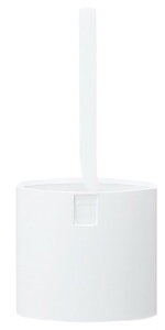 マーナ (marna) スマート トイレブラシ 収納 ケース付き ( ホワイト / スリム ) トイレ掃除 ブラシ ( コンパクト / 送料無料