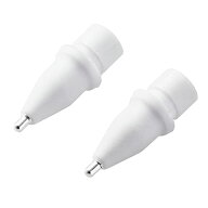 エレコム Apple Pencil専用交換ペン先 (2個セット) 金属製 極細 太さ1mm 【 第1世代・第2世代対応 】 ホ…