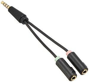 GR I[fBIϊP[u (3ɃX×2-4ɃIX) 3.5mmywbhZbgPCŎgp邽߂̕ϊP[uz AV-35A 