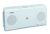 東芝 AUX ステレオ CDラジオ TY-C24 (W) ホワイト 送料無料