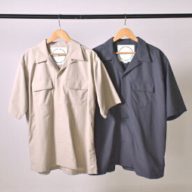 お得なクーポン配布中!!(2026/3/1〜2026/3/15) BurlapOutfitter/バーラップアウトフィッター　S/SCAMPSHIRTSOLIDRS