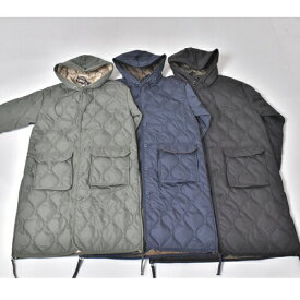 TAION / タイオン 【UNISEX】MILITARY HOOD DOWN COAT(106BML-LONG)