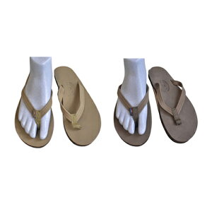 Rainbow Sandals / C{[T_ SINGLE LAYER LEATHER 1/2 NARROW STRAP(301ALTSN)