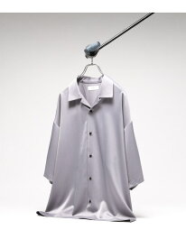 【SALE／50%OFF】バックチェーンサテンカイキンシャツ RAGEBLUE レイジブルー トップス シャツ・ブラウス ブラック ホワイト グレー【RBA_E】[Rakuten Fashion]