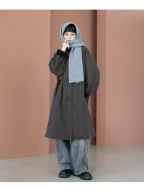 【WOMENS】WOOLLYTEC/ハンティングステンカラーコート RAGEBLUE レイジブルー ジャケット・アウター ステンカラーコート グレー ブラウン ブラック【先行予約】*【送料無料】[Rakuten Fashion]