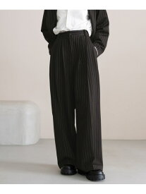 グランパ3タックワイドスラックス RAGEBLUE レイジブルー パンツ その他のパンツ ブラック ブルー【送料無料】[Rakuten Fashion]