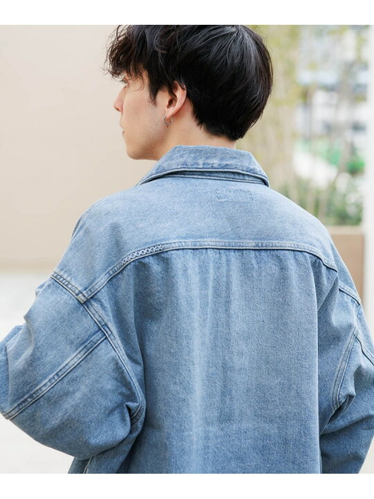 楽天市場】【SALE／40%OFF】ワンポイント刺繍/ビッグデニムジャケット  