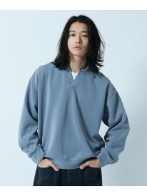 【SALE／50%OFF】ラグイージー/スキッパーポロスウェット RAGEBLUE レイジブルー トップス シャツ・ブラウス ブラック【RBA_E】[Rakuten Fashion]