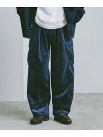 【SALE／27%OFF】コーデュロイバギーワイドカーゴパンツ RAGEBLUE レイジブルー パンツ その他のパンツ ネイビー グリーン ブラウン【RBA_E】【送料無料】[Rakuten Fashion]