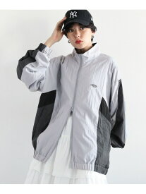 【SALE／50%OFF】＜UNISEX＞【jumpit】ワンポイント刺繍/切り替えダブルジップナイロンジャケット RAGEBLUE レイジブルー ジャケット・アウター ブルゾン・ジャンパー グレー ブラック ネイビー【RBA_E】【送料無料】[Rakuten Fashion]