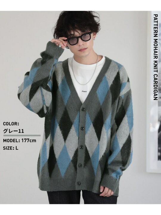 楽天市場】【SALE／50%OFF】(M)モヘヤガラニットカーデ RAGEBLUE  