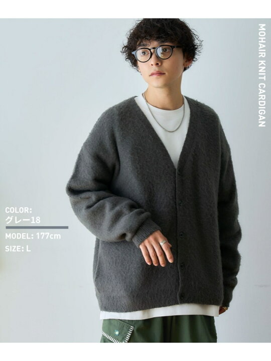 楽天市場】【SALE／50%OFF】(M)モヘヤニットカーデ RAGEBLUE レイジ 