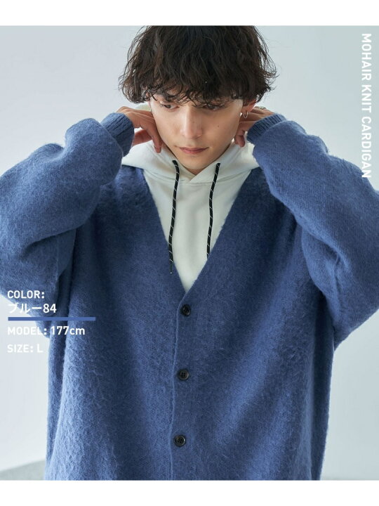 楽天市場】【SALE／50%OFF】(M)モヘヤニットカーデ RAGEBLUE レイジ 