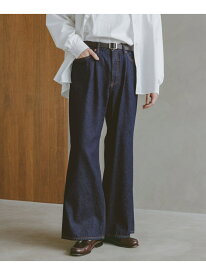 【SALE／10%OFF】12oz/ヴィンテージライクバギーデニムワイドフレアパンツ RAGEBLUE レイジブルー パンツ ジーンズ・デニムパンツ ブルー ネイビー グレー ブラック【RBA_E】【送料無料】[Rakuten Fashion]