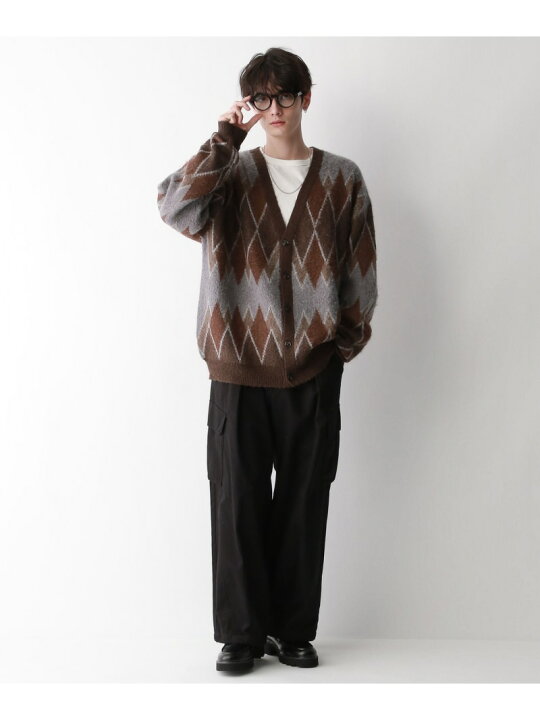 楽天市場】【SALE／50%OFF】総柄/モヘアニットカーディガン RAGEBLUE 