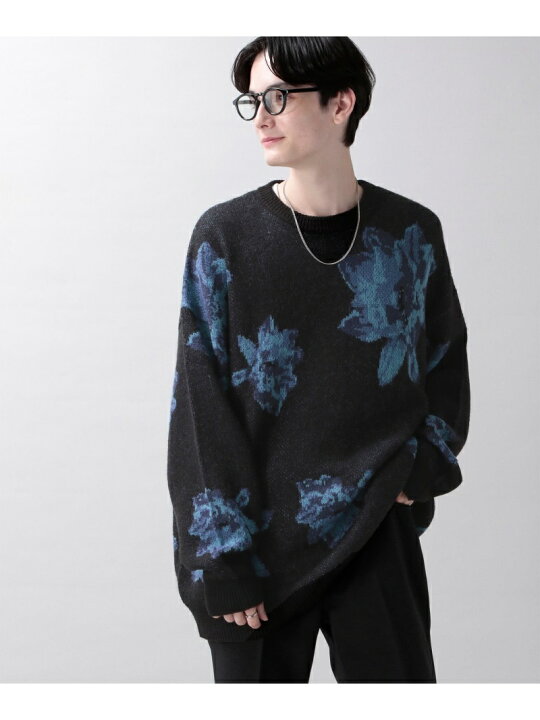 楽天市場】【SALE／20%OFF】(M)モヘヤフラワーニットCN RAGEBLUE 