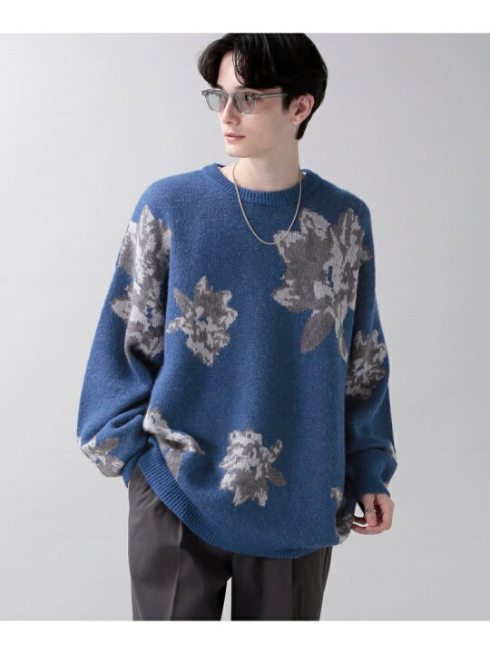 楽天市場】【SALE／20%OFF】(M)モヘヤフラワーニットCN RAGEBLUE 