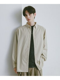 【SALE／50%OFF】TRブロード/ミニチェックシャツ RAGEBLUE レイジブルー トップス シャツ・ブラウス ホワイト ブラウン ブラック【RBA_E】[Rakuten Fashion]