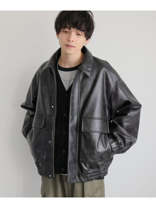 楽天市場】【SALE／50%OFF】シンセティックレザートラックジャケット 