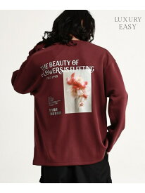 ラグイージー/フォトプリントロンT RAGEBLUE レイジブルー トップス カットソー・Tシャツ ブラック ホワイト【送料無料】[Rakuten Fashion]